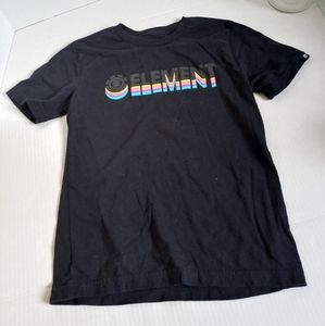 5/$20 🌼 Element boys tee S small black tee shirt top skater skating kids skate